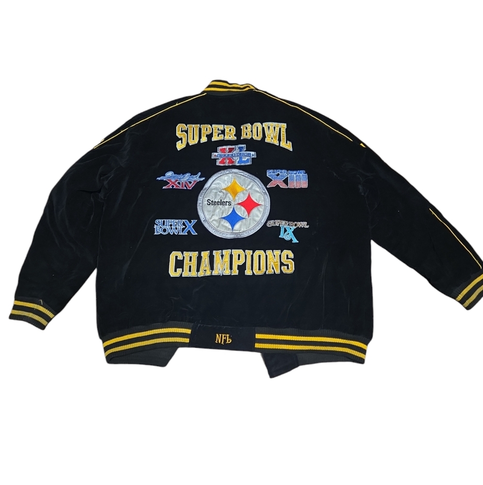 Pittsburgh Steelers Superbowl Varsity Jacket